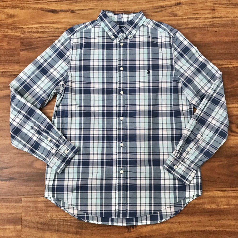 NWT Boys Ralph Lauren Plaid Shirt